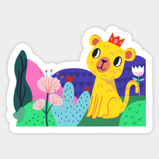 Leopard Sticker